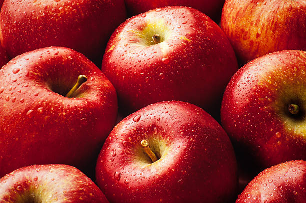 Fresh Red Apples